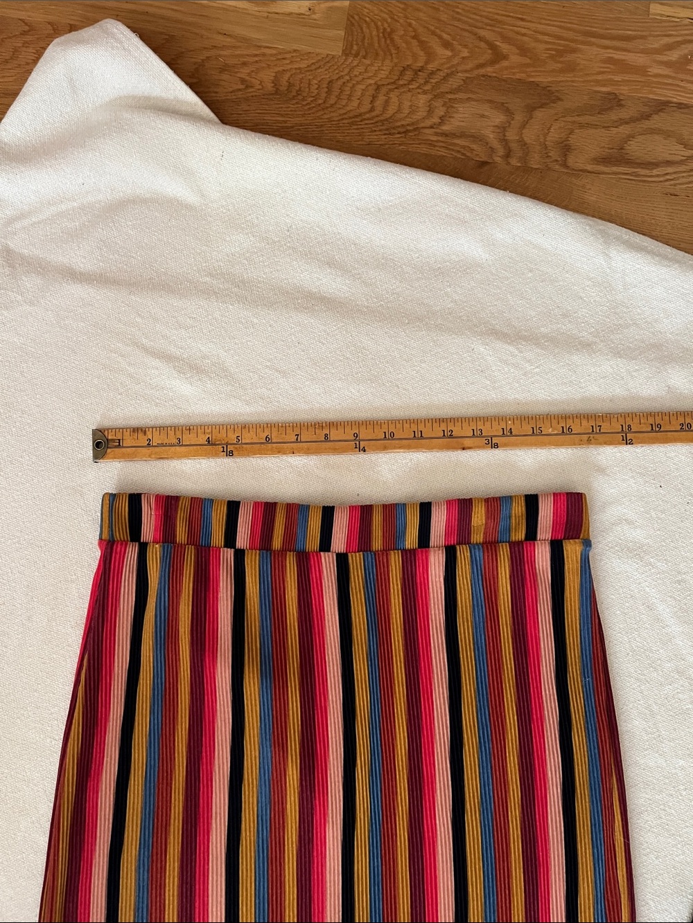 wild fable Multicolor Vertical Stripe Pencil Skirt - Picture 3 of 6